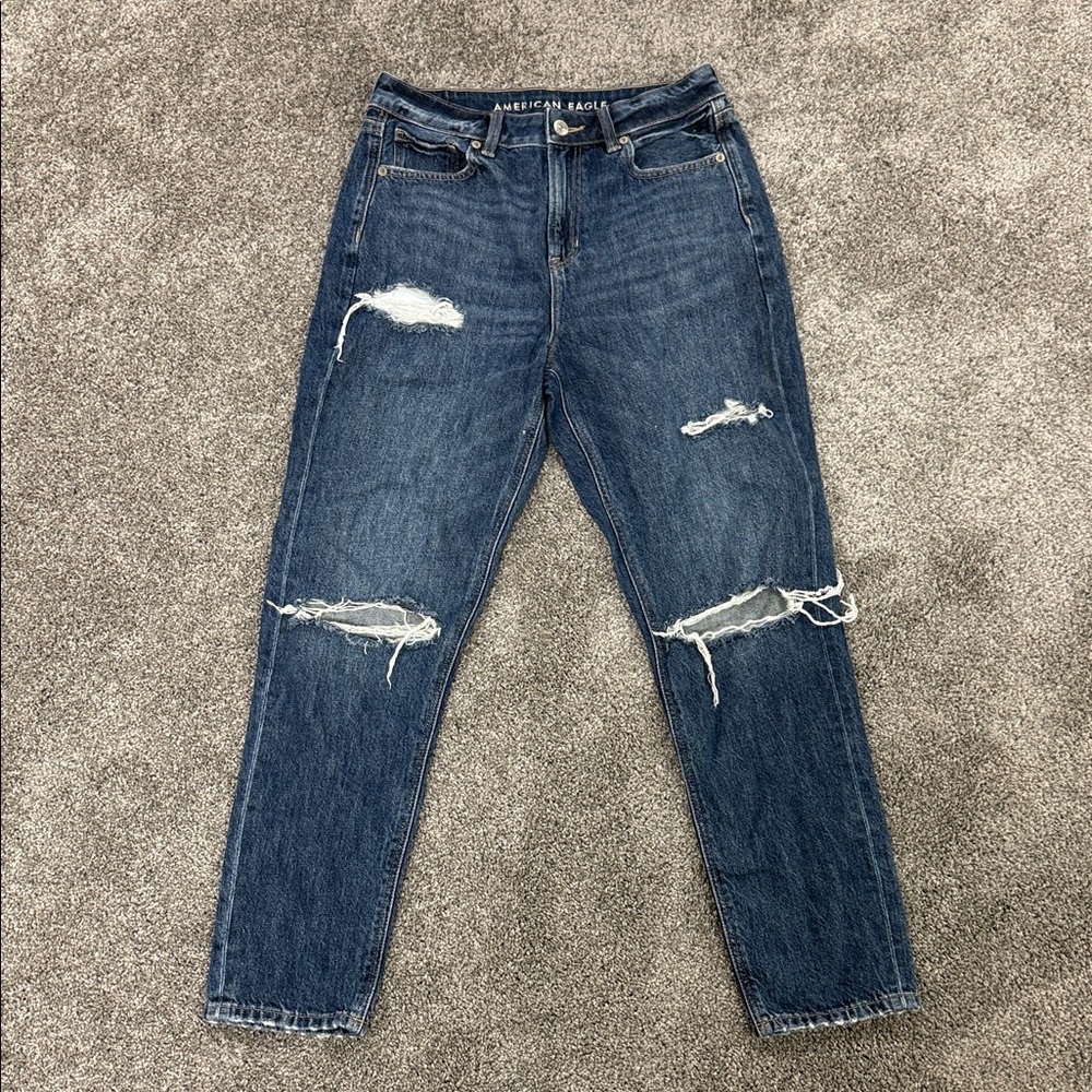 American Eagle Outfitters Dark Blue Denim Jeans